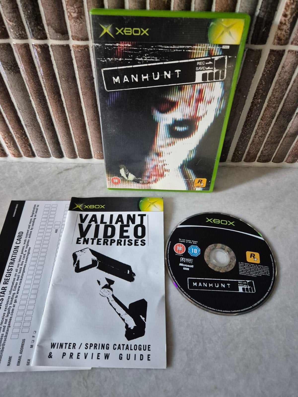 Manhunt – Xbox (Original), Spelcomputers en Games, Games | Xbox Original, Avontuur en Actie, Gebruikt, 1 speler, Ophalen of Verzenden