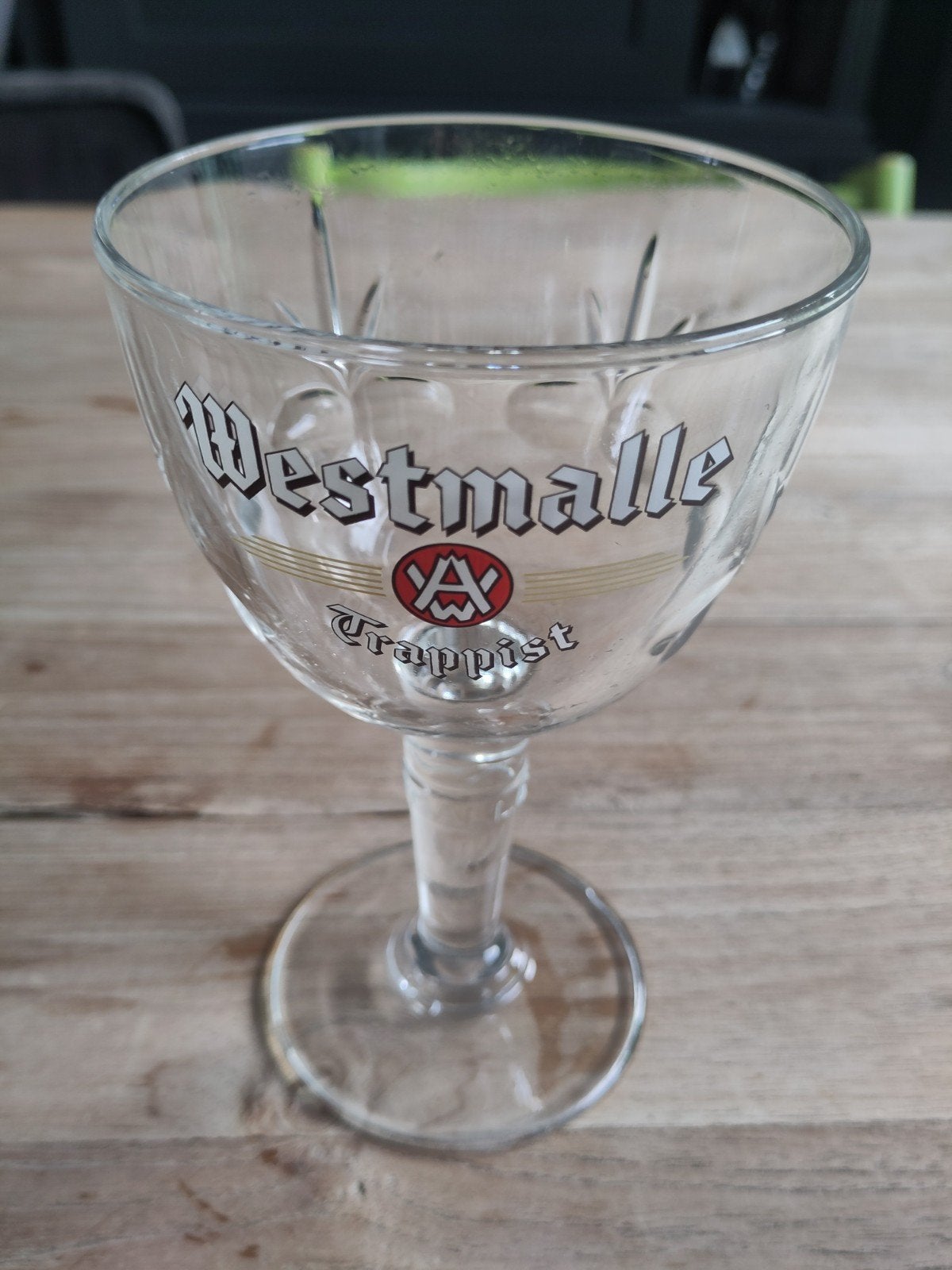 Westmalle Trappist bierglas 4 stuks, Ophalen, Overige merken, Glas, Overige typen