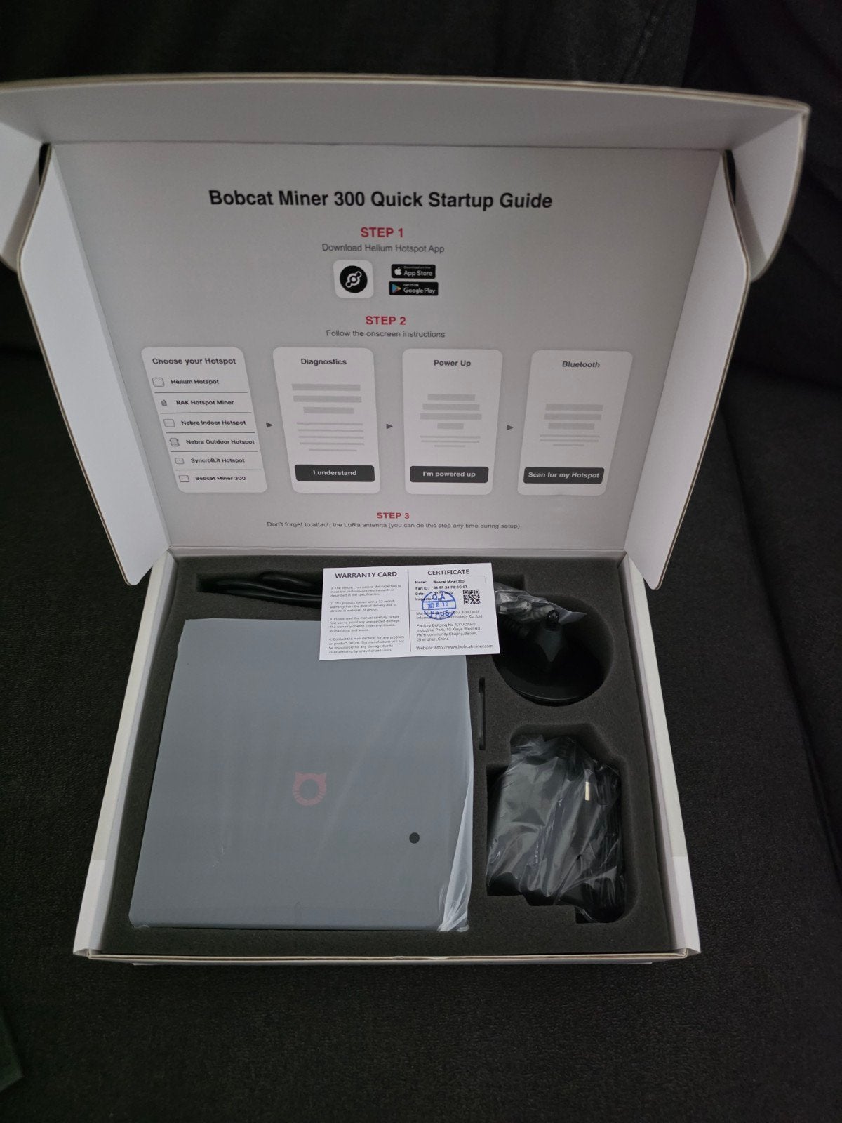 Bobcat Miner 300 - Nieuw in doos met certificaat, Ophalen of Verzenden, Nieuw