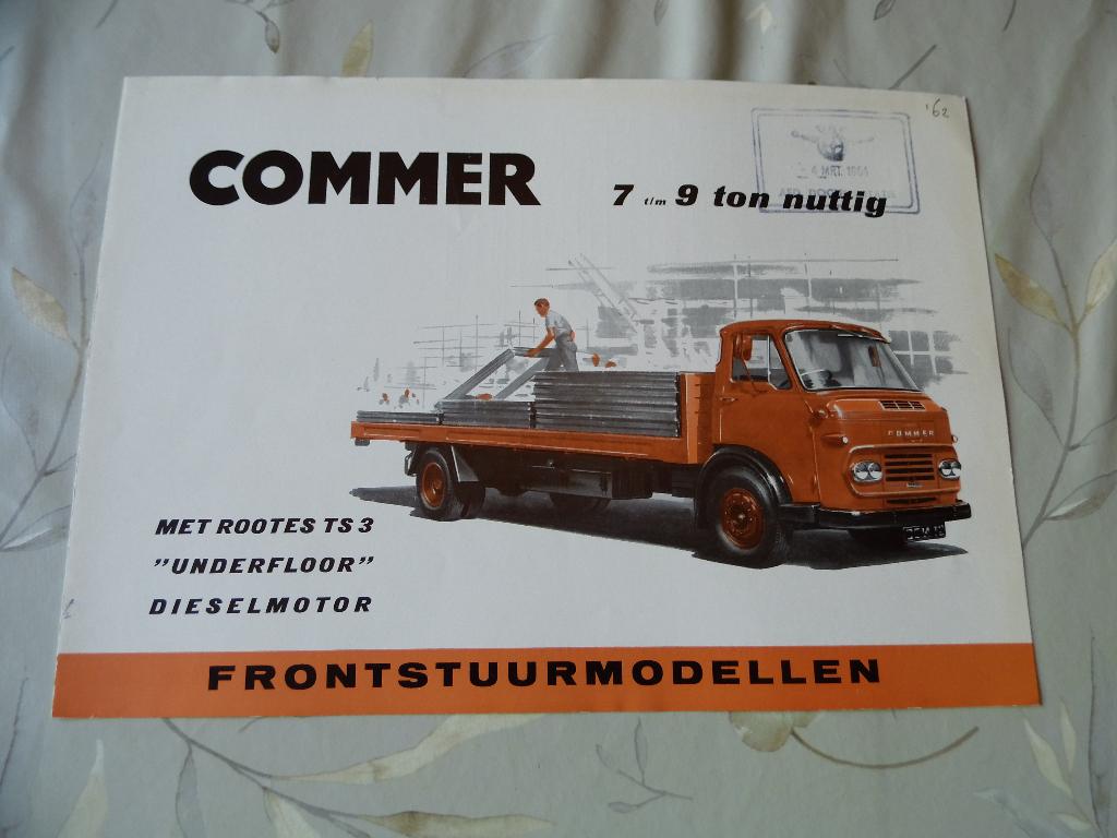 Commer 7 - 9 ton  Rootes, Verzenden, Zo goed als nieuw, Overige merken