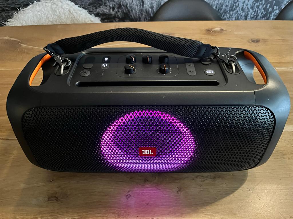 JBL Partybox On The Go met microfoon - Krachtig geluid!, JBL, Overige typen, Ophalen of Verzenden, Zo goed als nieuw
