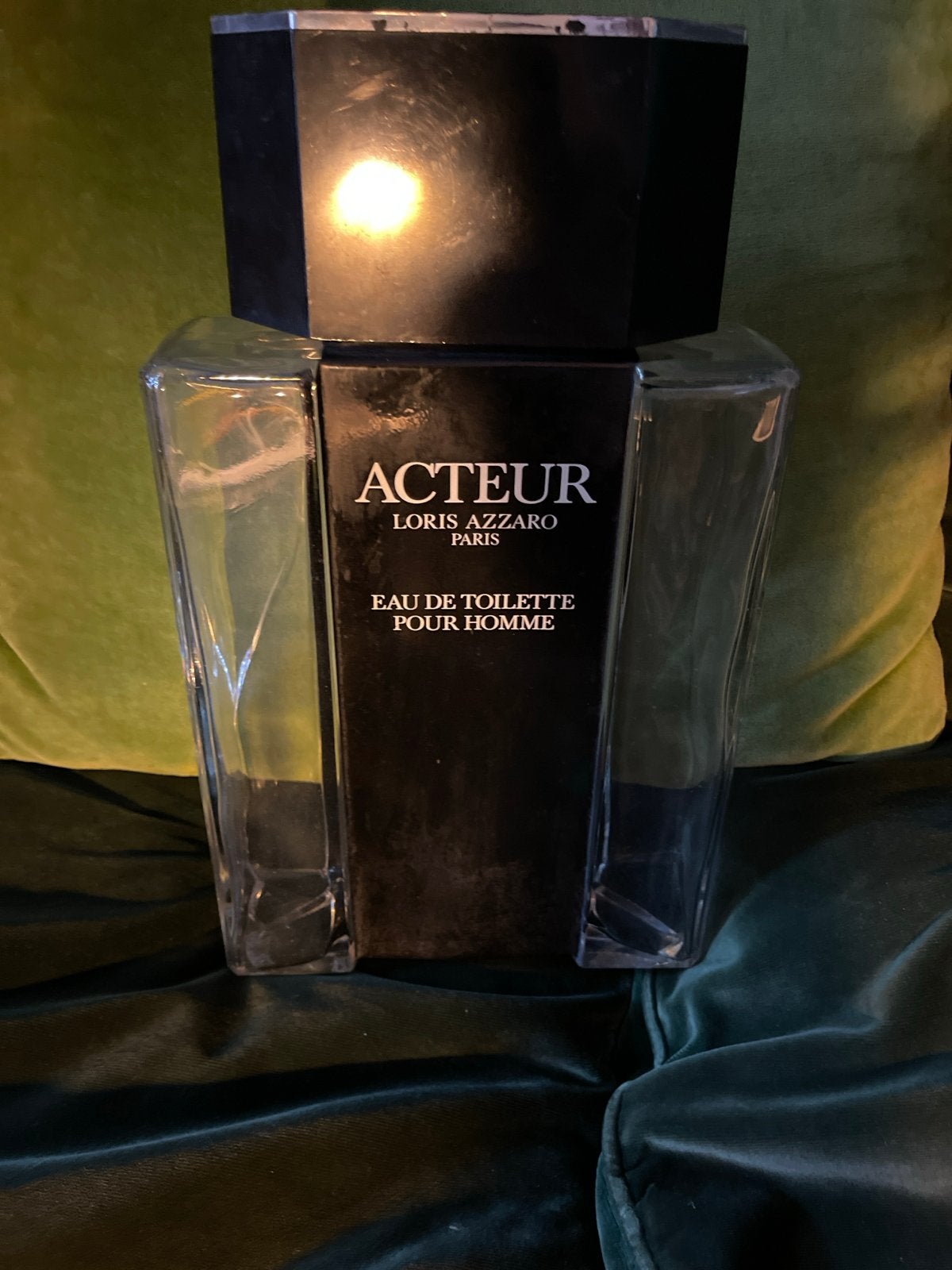 AZZARO Acteur Dummy XXL Fles - 37cm hoog, Ophalen of Verzenden, Gebruikt