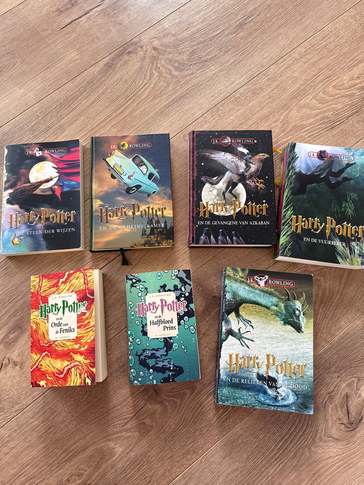 Harry Potter boekenreeks - 7 delen, Boeken, Ophalen, Gelezen