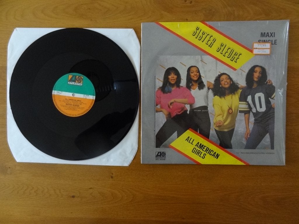 LP Sister Sledge - All American girls (maxi single), Ophalen of Verzenden, LP