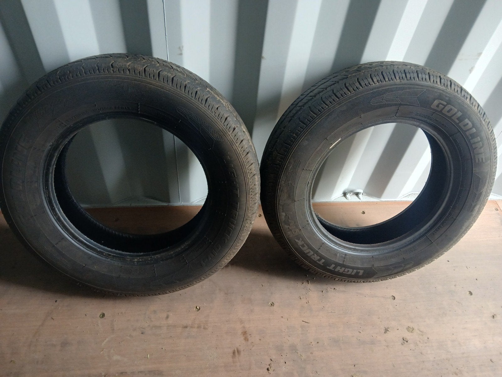 195/75R16c 2 stuks!!! 6,5 mm M+S!!!, Ophalen of Verzenden