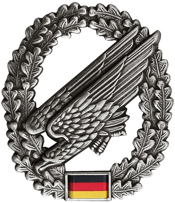 Baretembleem Duitse Faschirmjager, Verzamelen, Ophalen of Verzenden, Landmacht, Duitsland, Embleem of Badge