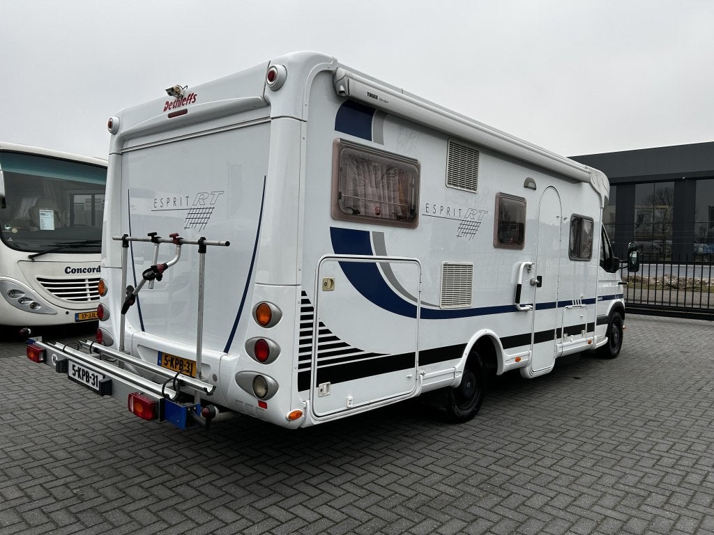 Dethleffs Esprit RT 6874 Dwarsbed/2006/Euro4/Airco, Caravans en Kamperen, Campers, 7 tot 8 meter, Bedrijf, Dethleffs, Tot en met 4