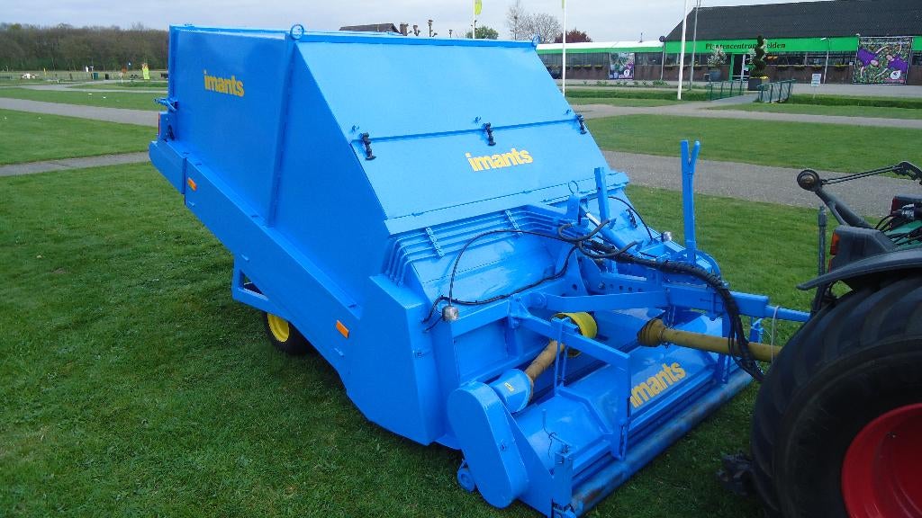 Imants gras-bladveegmachine met verticuteerder. Hooglosser!!, Tuin en Terras, Ophalen, Zo goed als nieuw, Benzine, Overige merken