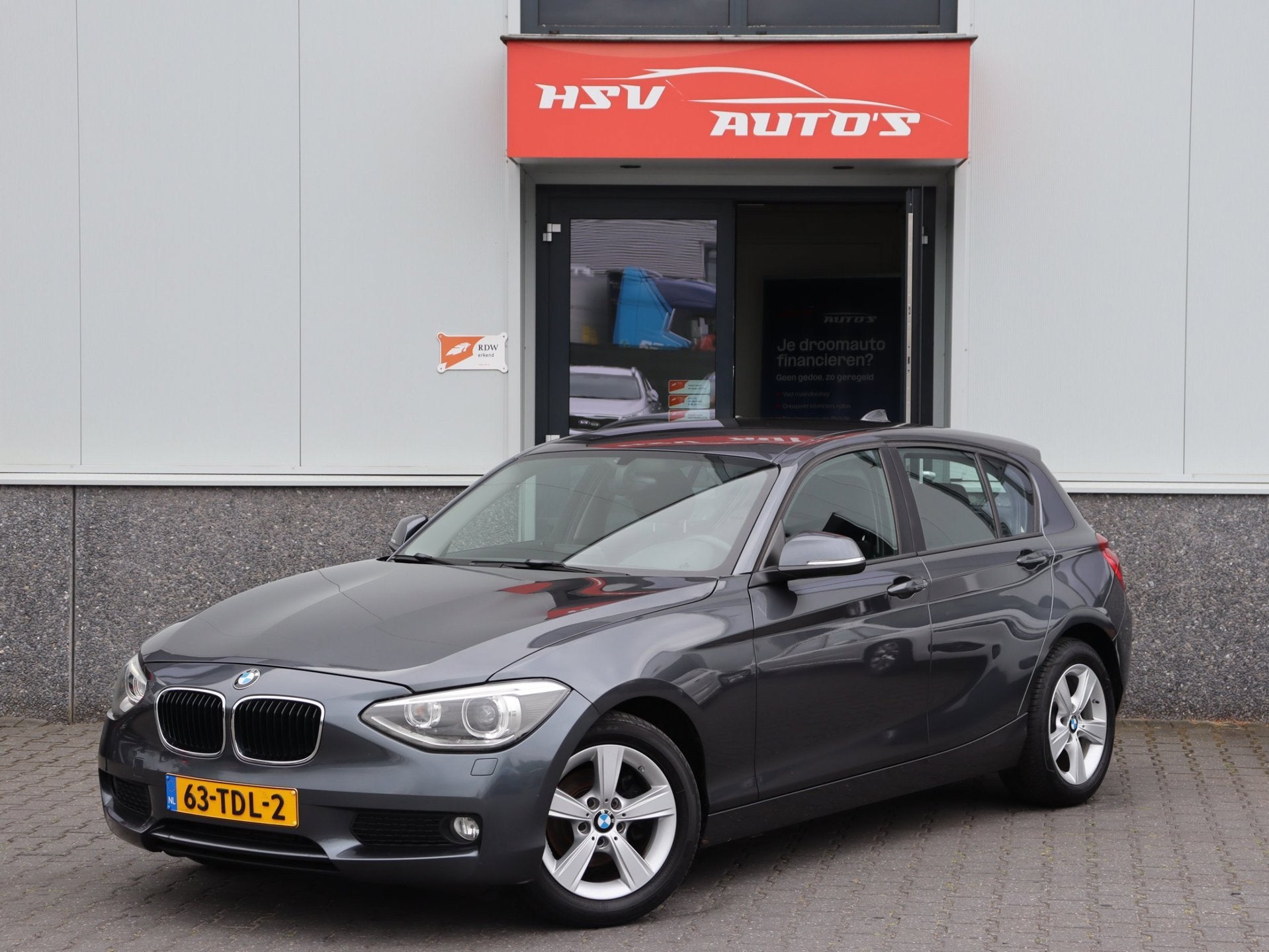 BMW 1-serie 116i Business navi LM 4-deurs org NL, 1-Serie, Euro 5, Gebruikt, 4 cilinders