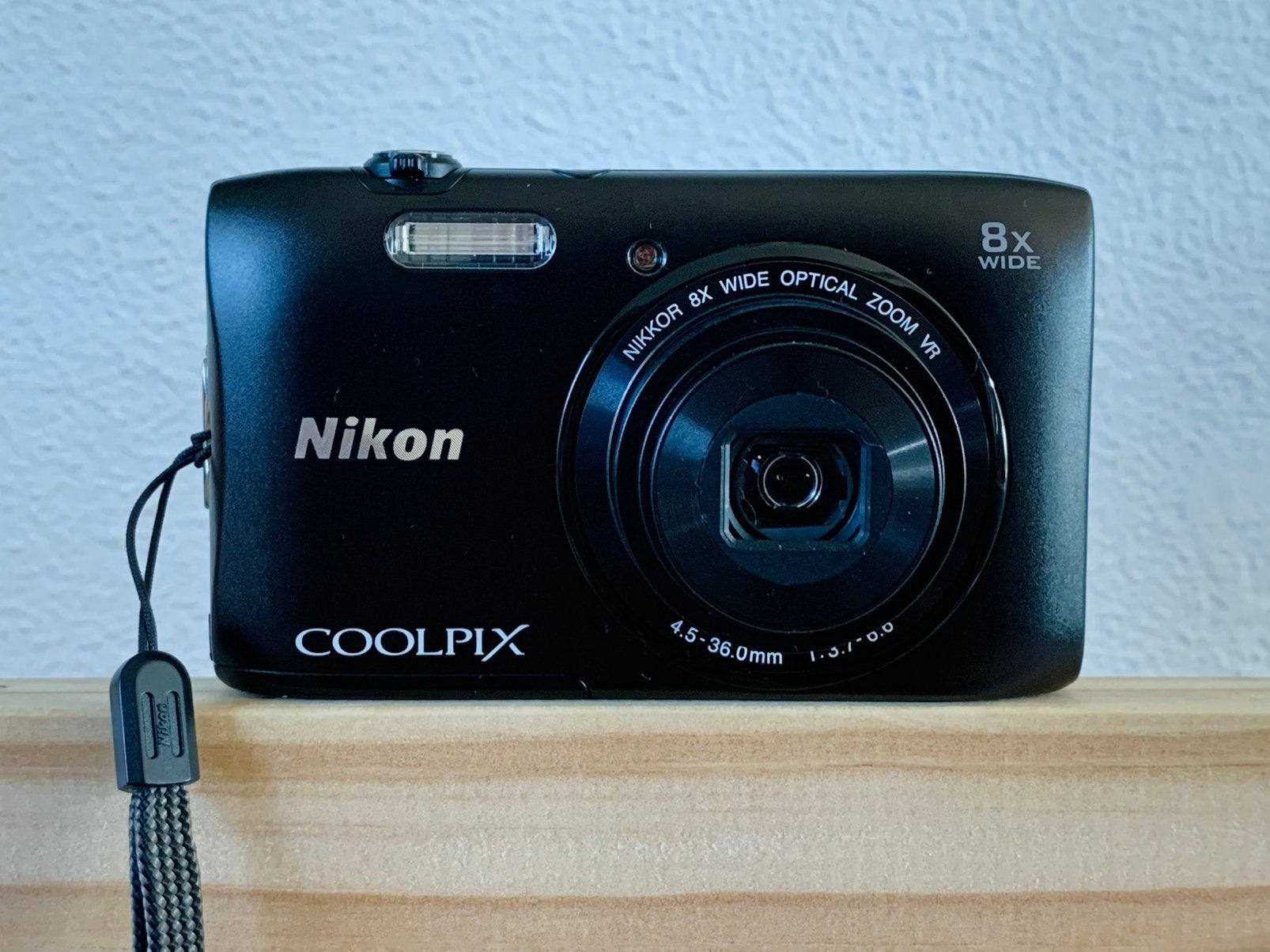 Nikon Coolpix S3600, Ingebouwde flitser, Accu, Ophalen of Verzenden, Zo goed als nieuw