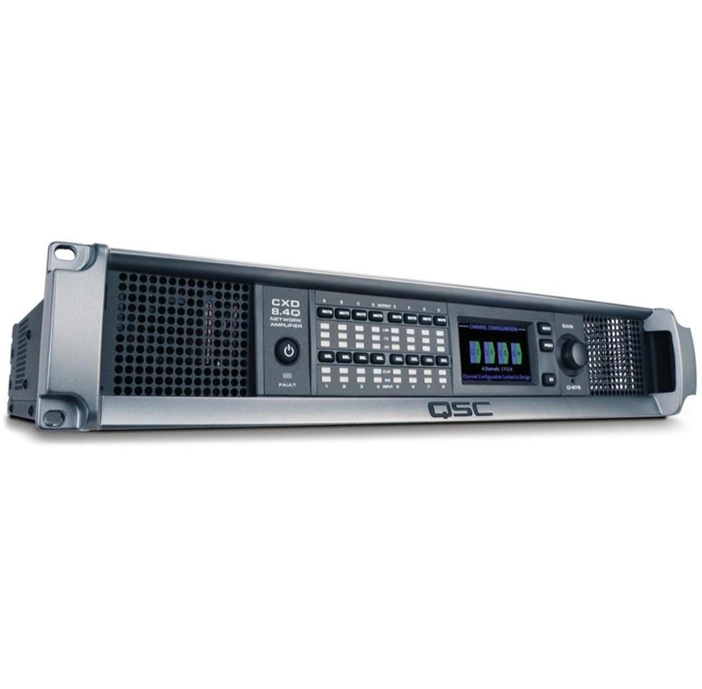 QSC Q-SYS versterkers, Ophalen of Verzenden, 120 watt of meer, Overige typen, Overige merken