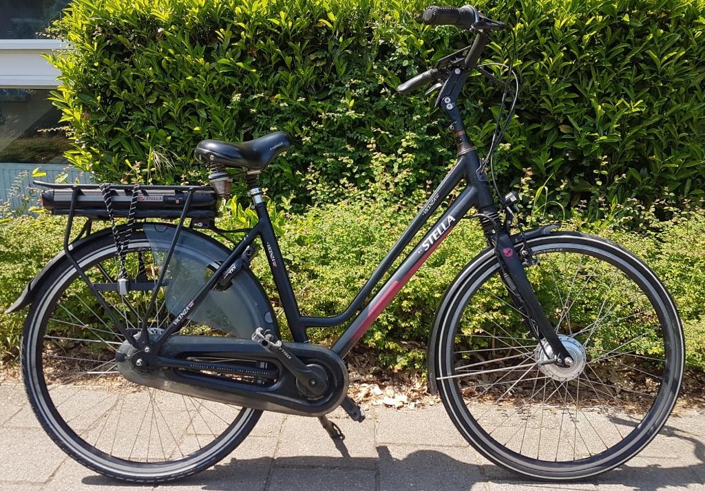 stella vicenza nero elektrische fiets damesfiets, Fietsen en Brommers, Elektrische fietsen, Overige merken, Ophalen of Verzenden