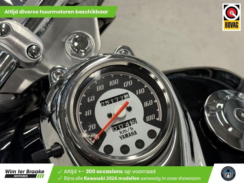 Yamaha XVS 650 Drag Star (bj 2004), 2 cilinders, Bedrijf, Onbekend, Onbekend