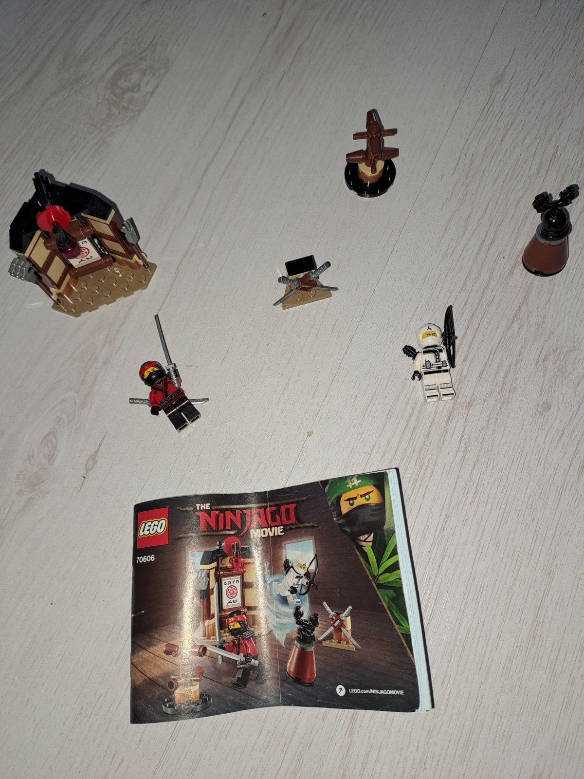 Lego Ninjago Movie 70606 Spinjitzu Training, Lego, Ophalen of Verzenden, Zo goed als nieuw, Inclusief instructies