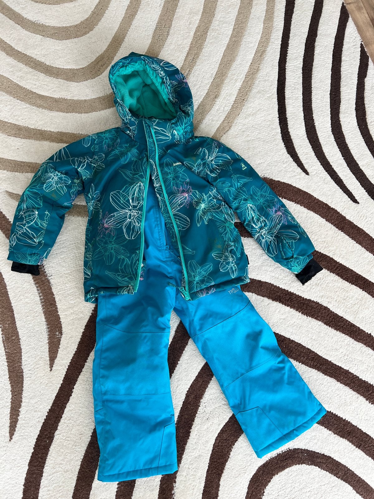 Skijas en broek maat 116 - meisjes of jongens(unisex), Kinderen en Baby's, Ophalen, Gebruikt, Jongen of Meisje