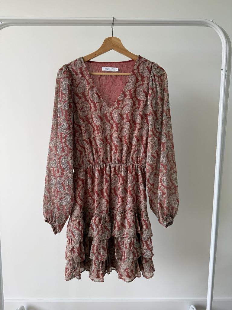 Costes Rebel Paisley Jurk Maat XS, Ophalen of Verzenden, Zo goed als nieuw, Maat 34 (XS) of kleiner, Boven de knie