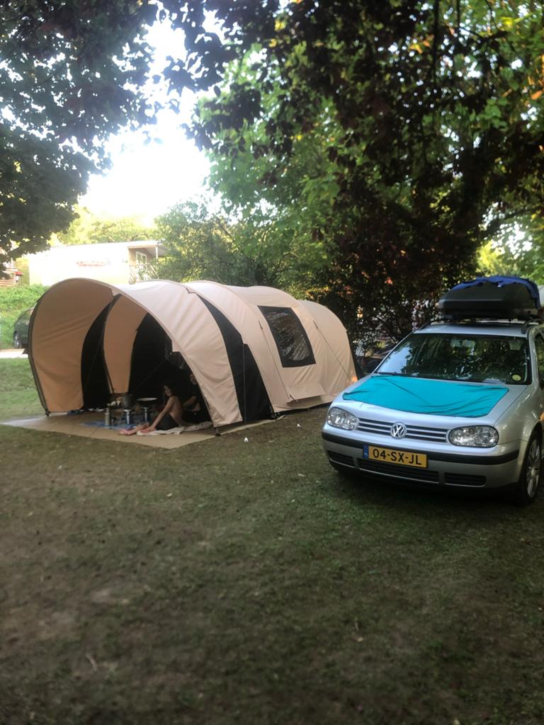 De Waard Bergeend incl. boogluifel, Caravans en Kamperen, Tenten, Ophalen, Zo goed als nieuw