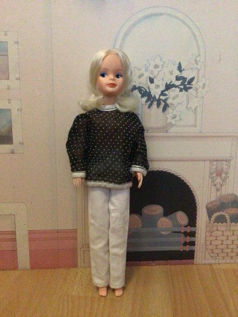 Vintage barbie Sindy, Verzamelen, Ophalen of Verzenden, Gebruikt, Pop