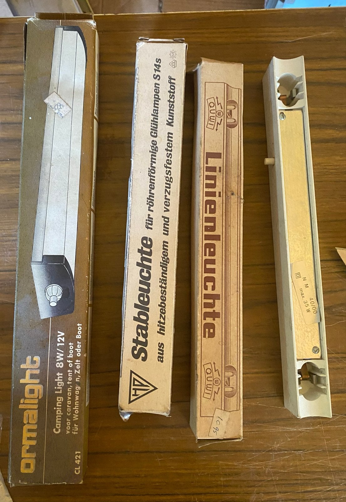 Vintage Ormalight CL 421 & Linienleuchte S14s Campinglampen, Ophalen of Verzenden, Nieuw