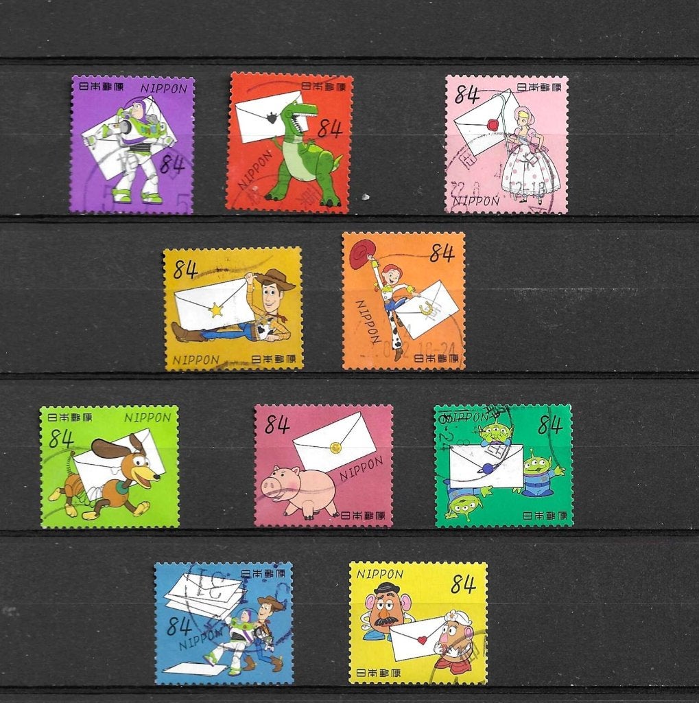 japan, Verzenden, Gestempeld, Zuidoost-Azië
