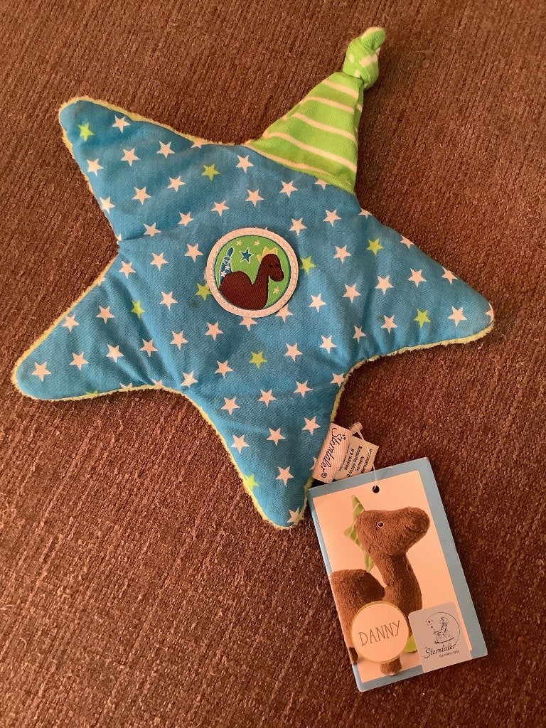 Sterntaler Danny Dino knuffeldoekje NIEUW stervormig 5,--, Ophalen of Verzenden, Nieuw, Overige typen