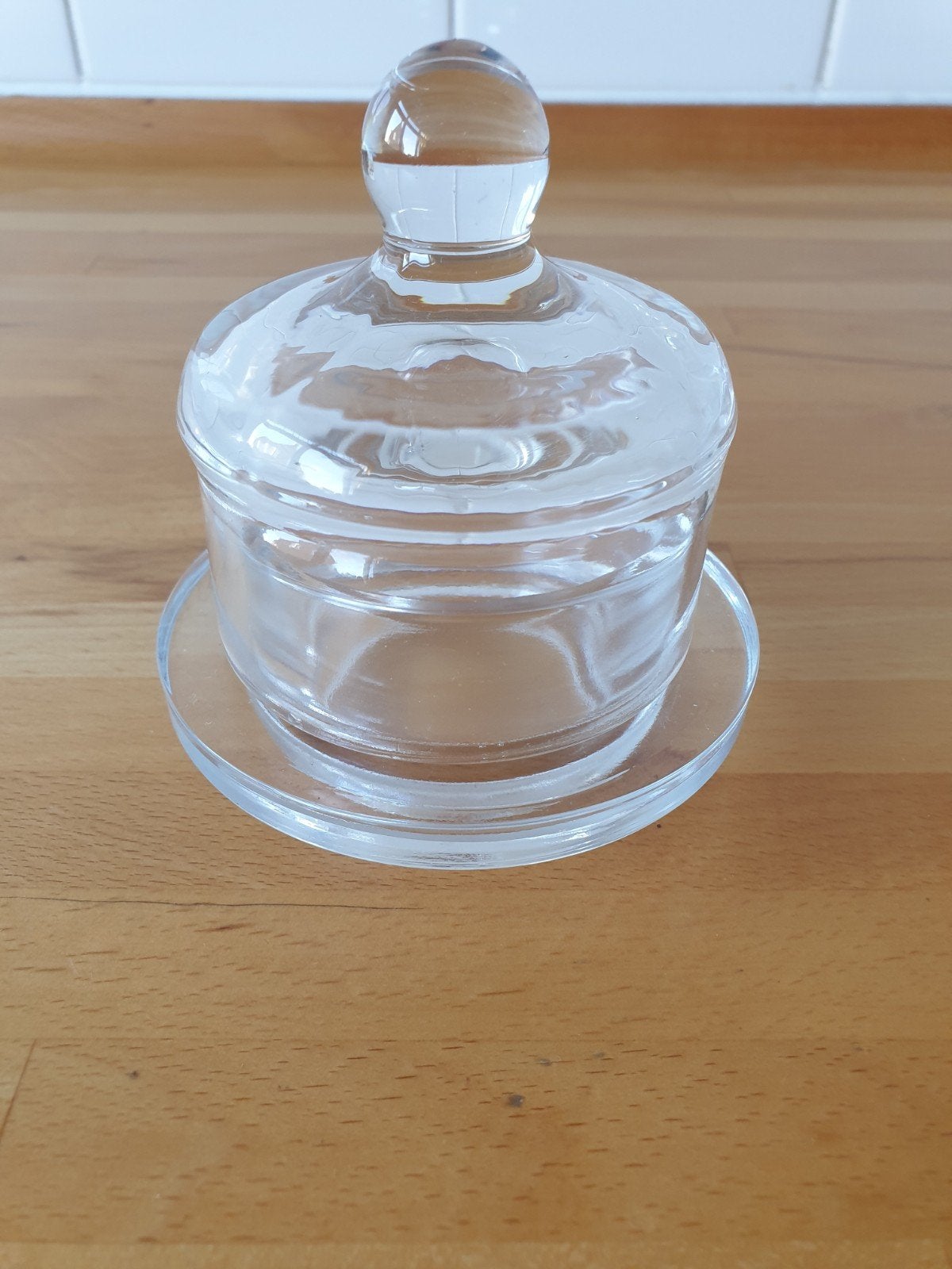 Glazen stolpje, Ophalen, Glas of Glazen, Gebruikt, Glas