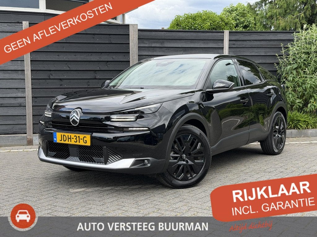 Citroen C4 Collection 1.2 Hybrid 145pk e-DCS6 Automaat Navig, Gebruikt, Euro 6, 1199 cc, Leder en Stof