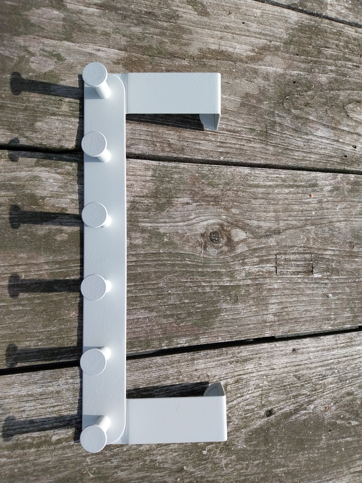 ENUDDEN Ikea, Kapstok voor deur - Wit, 2 stuks, Ophalen, Gebruikt, Wandhaken, Minder dan 100 cm