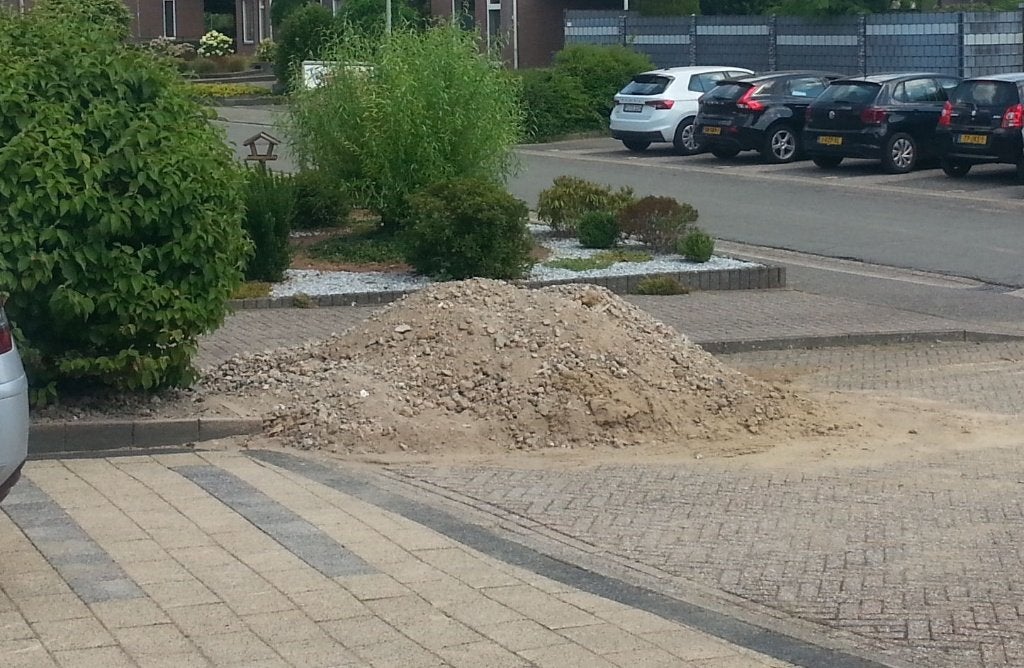 korrelmix gratis afhalen, Ophalen, Zo goed als nieuw, Ophoogzand