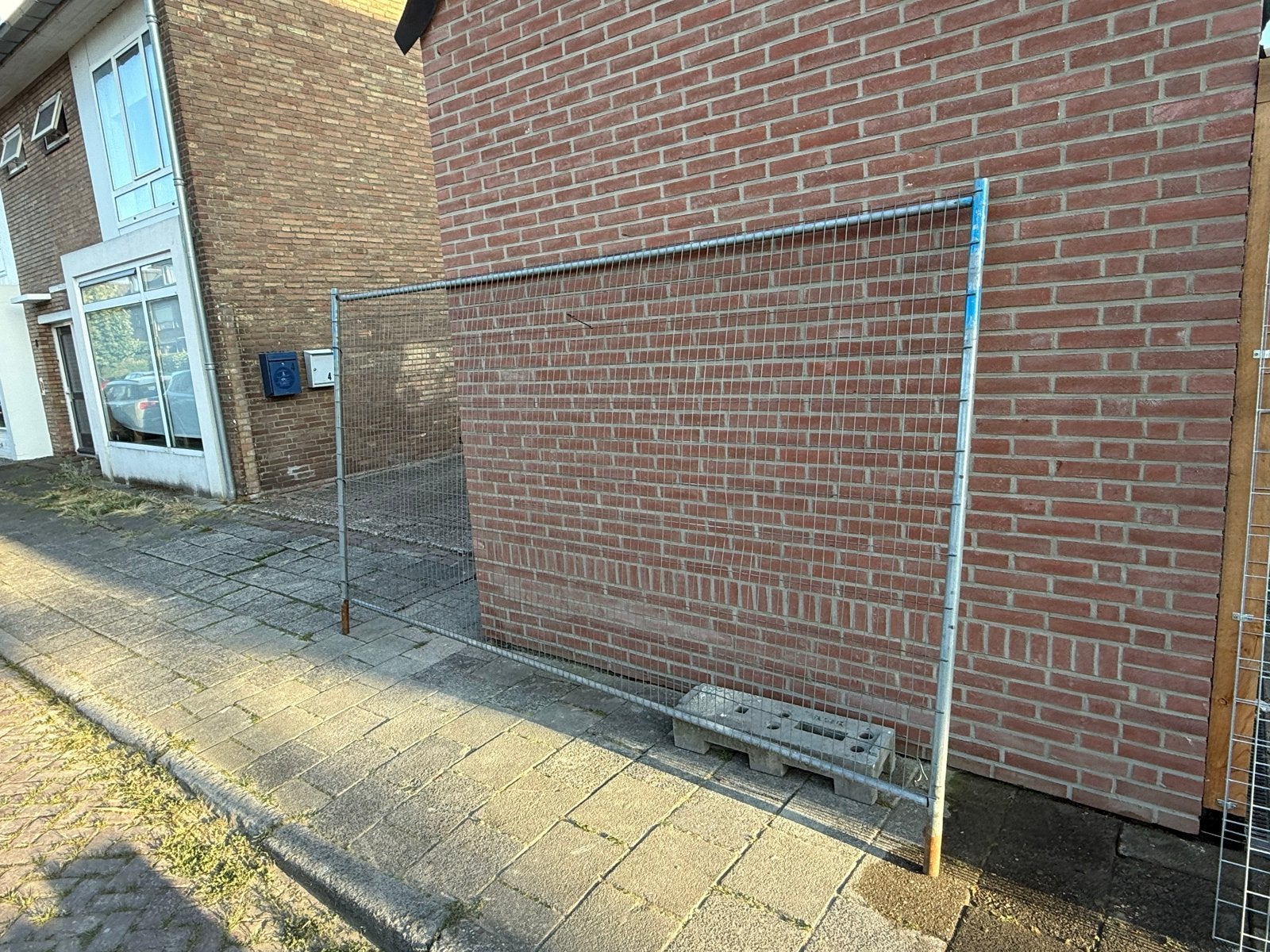 2 Bouwhekken ca. 2x3m met blokken en klemmen, Ophalen, Gebruikt, Overige typen, 2 tot 5 meter