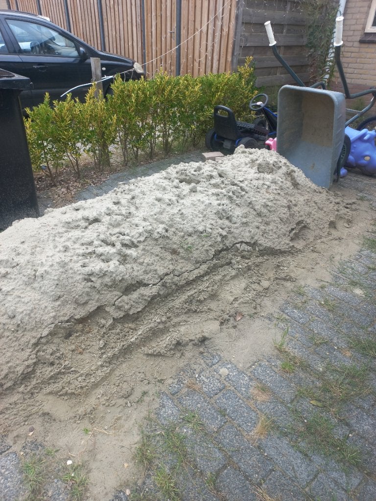 Ophoogzand, Tuin en Terras, Zand, Ophalen, Nieuw, Ophoogzand