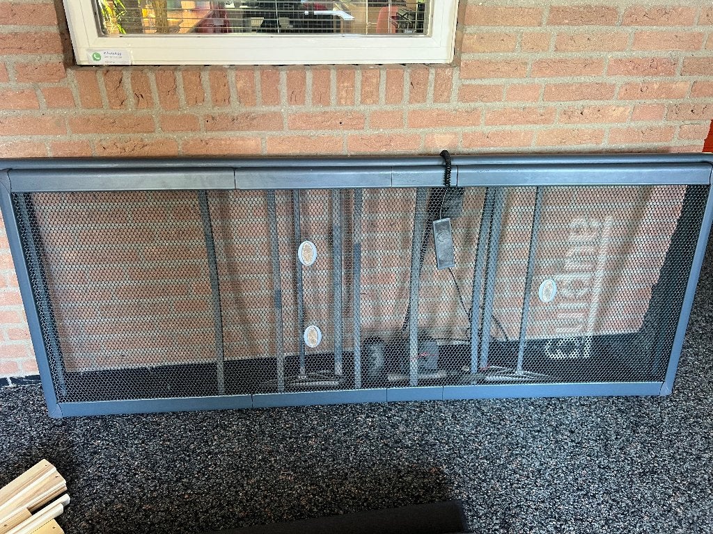 Auping Elektrische Spiraalbodems 2x 80 x 200 cm, Huis en Inrichting, Slaapkamer | Bedden, Ophalen, Zwart, Tweepersoons, 200 cm