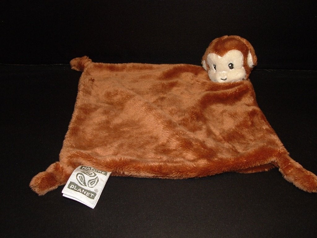NATURE PLANET AAP OEKO TEX KNUFFELDOEK VELOURS BRUIN, Ophalen of Verzenden, Nieuw, Overige typen