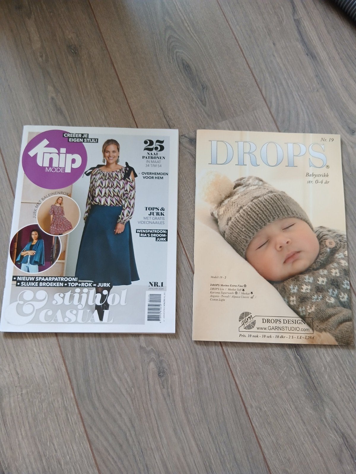 Knipmode en Drops breiboek - Stijlvol Casual, Ophalen of Verzenden, Zo goed als nieuw, Damesbladen