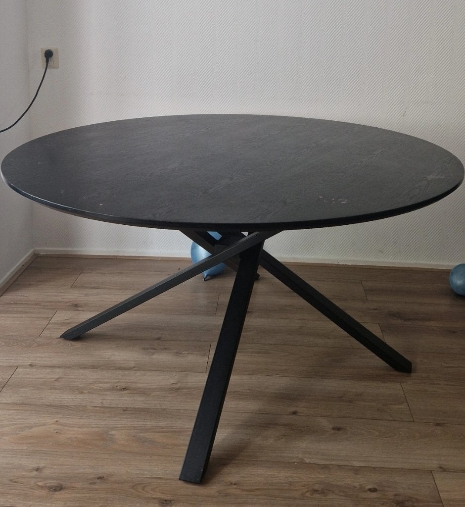 Eettafel, Ophalen, Overige materialen, Gebruikt, Rond