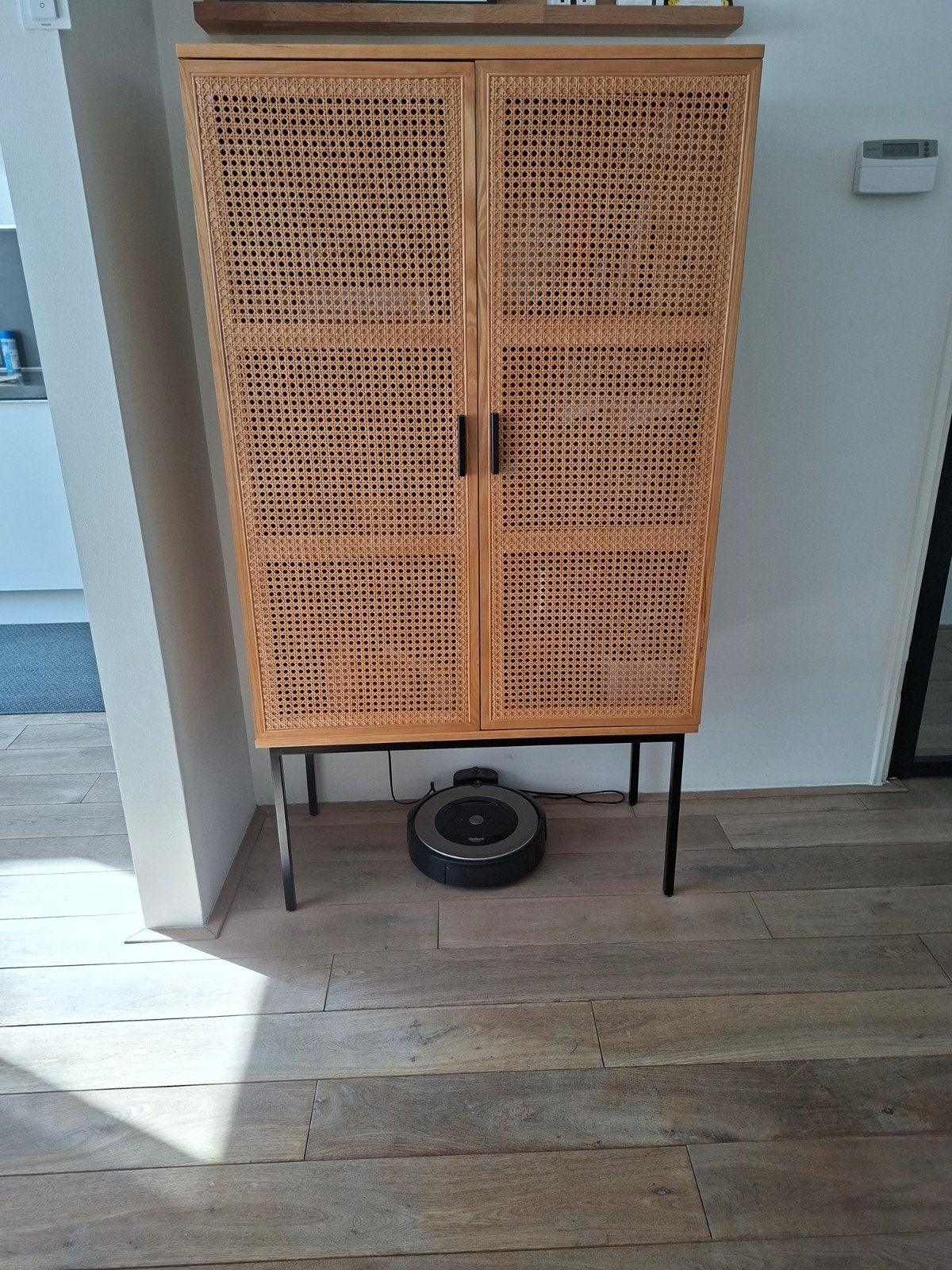 Rotan kast van zeer goede kwaliteit, Ophalen, Gebruikt