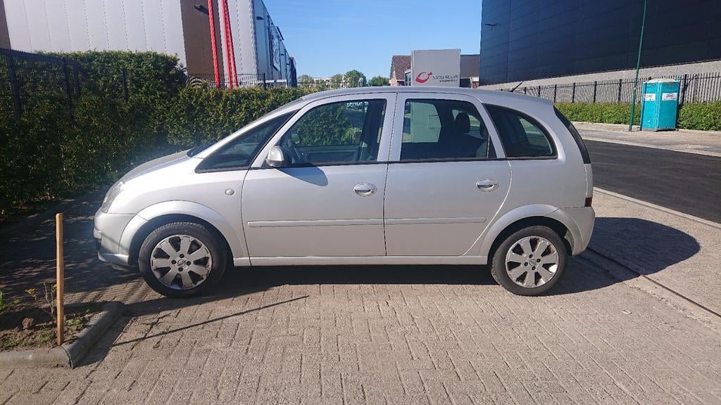 Opel Meriva 1.6 16V 77KW Easytronic 2007 Grijs, 15 km/l, 4 cilinders, Origineel Nederlands, 1200 kg