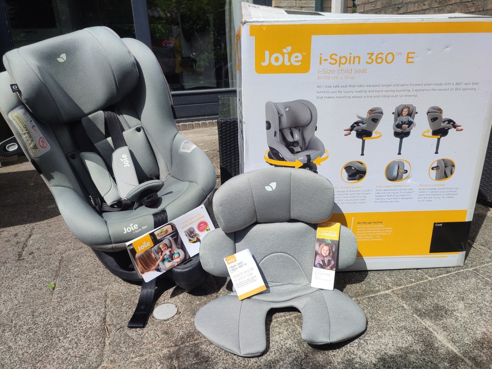 Joie i spin 360E autostoel draaibaar met isofix ZGAN, Ophalen, Zo goed als nieuw