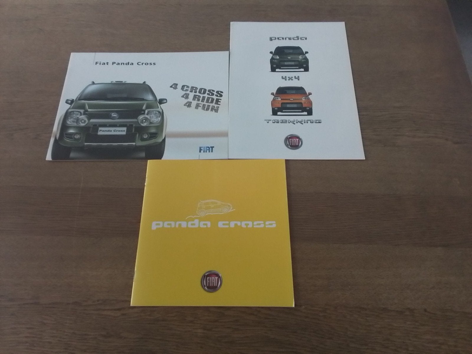 Folders Fiat Panda Cross en Trekking, Boeken, Ophalen of Verzenden, Zo goed als nieuw, Overige merken