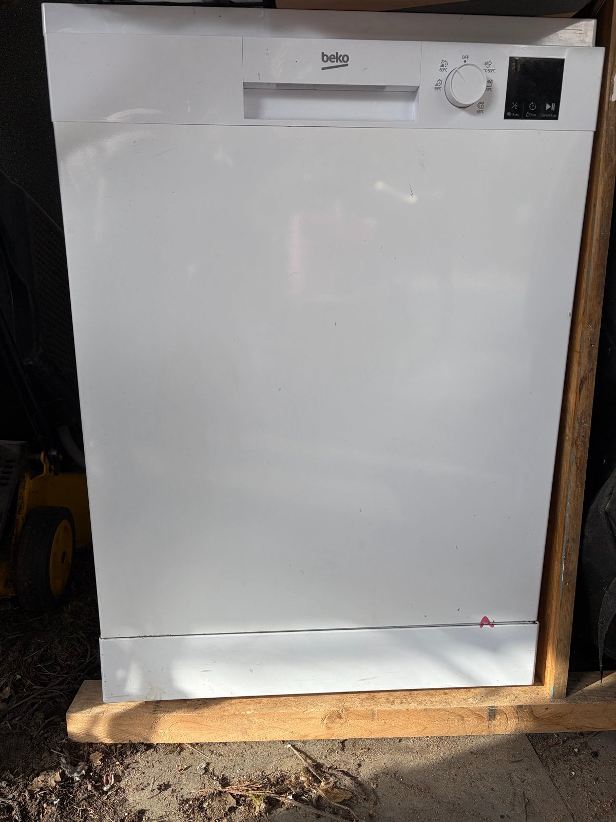Beko Vaatwasser - Efficiënt en Betrouwbaar, Ophalen, Gebruikt, Vrijstaand, 60 cm of meer