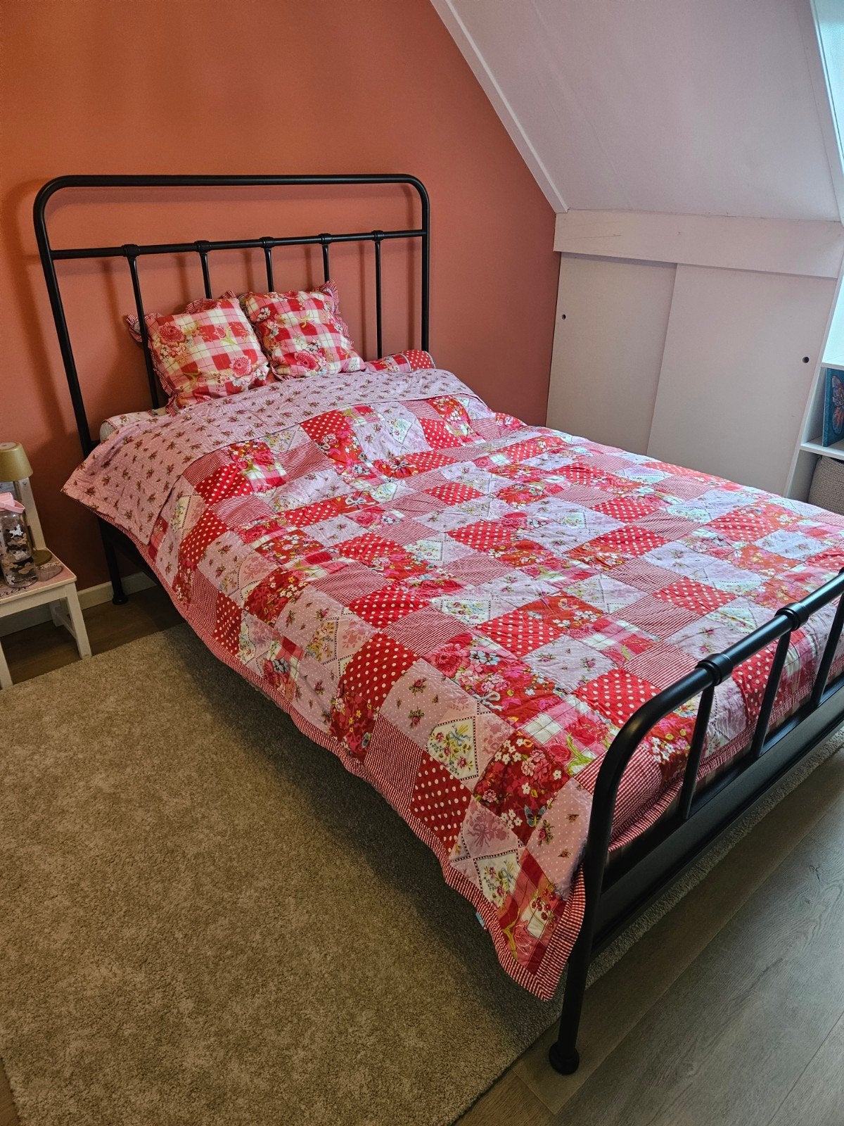 Pip studio sprei, dekbedovertrek (2p)  en kussenhoesjes, Ophalen of Verzenden, Gebruikt, Tweepersoons
