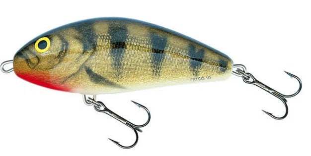 GEZOCHT: salmo fatso14 emerald perch, sn , sno, Watersport en Boten, Verzenden, Zo goed als nieuw, Overige typen