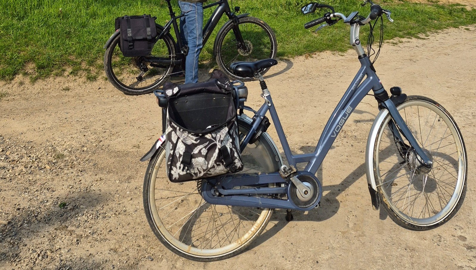 Vogue Solution N8 met nieuwe accu blauw 50 cm E-bike, Gebruikt, 47 tot 51 cm, 50 km per accu of meer, Ophalen