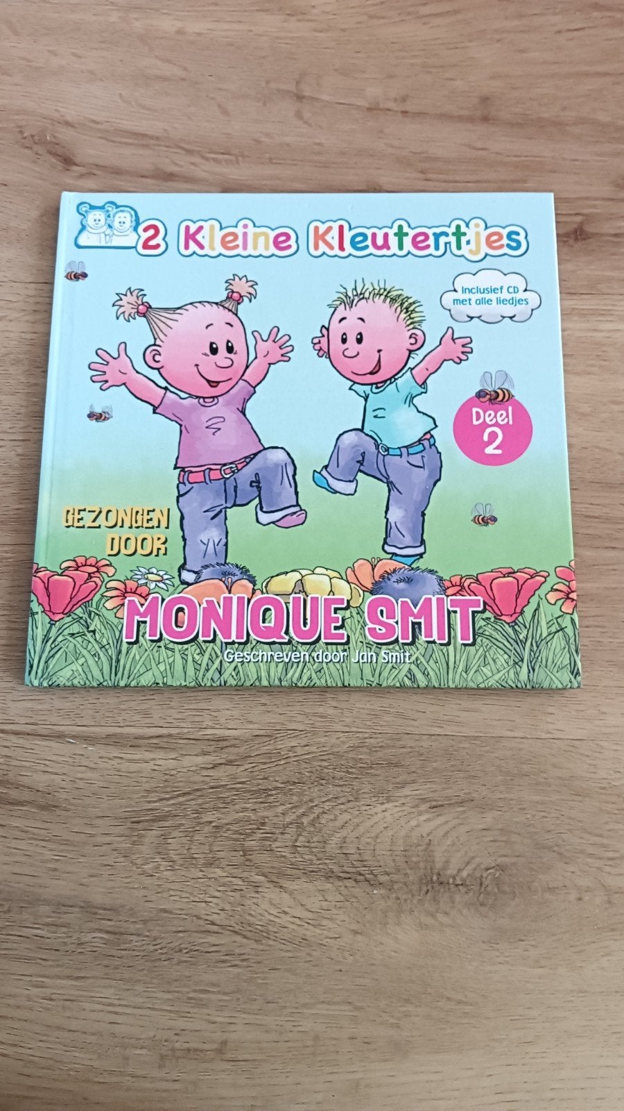 2 Kleine Kleutertjes - Monique Smit (Deel 2) met CD, Ophalen, Zo goed als nieuw, Jongen of Meisje