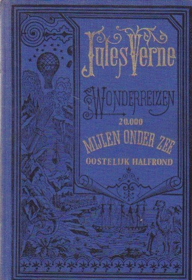 Jules Verne Wonderreizen - 20.000 mijlen onder zee - Oost..., Ophalen of Verzenden, Zo goed als nieuw, Jules Verne