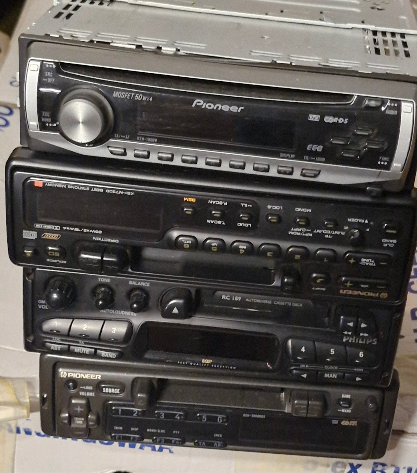 partij autoradio's, Auto diversen, Ophalen of Verzenden