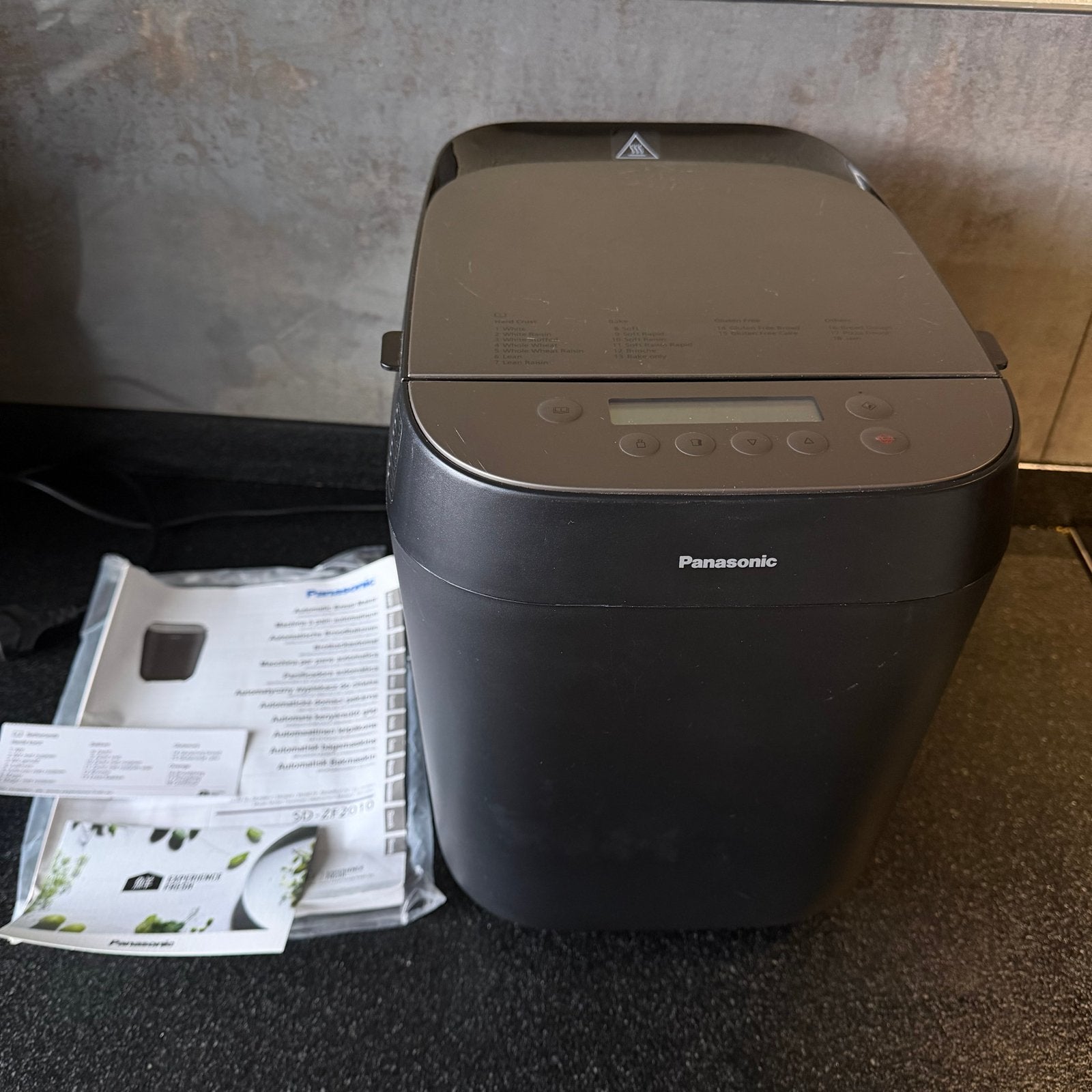 Panasonic SD-ZF2010 Croustina Broodbakmachine | Werkend, Met timer, 800 tot 1200 gram deeg, Ophalen of Verzenden, W