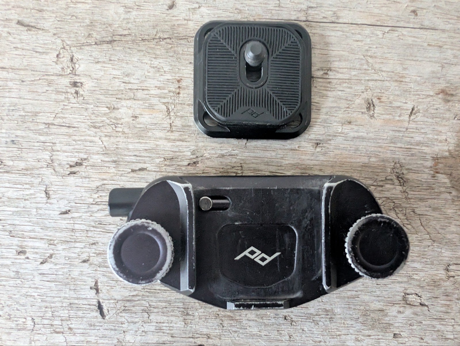 Peak Design Capture Clip Zwart met Koppelingsplaat, Overige merken, Overige typen, Ophalen of Verzenden, Gebruikt