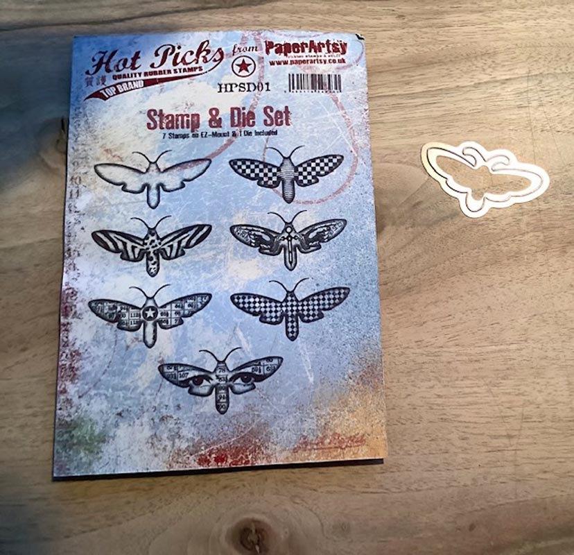 PaperArtsy Hotpicks Stamp & Die set., Ophalen of Verzenden, Nieuw, EZ-mounted stempel