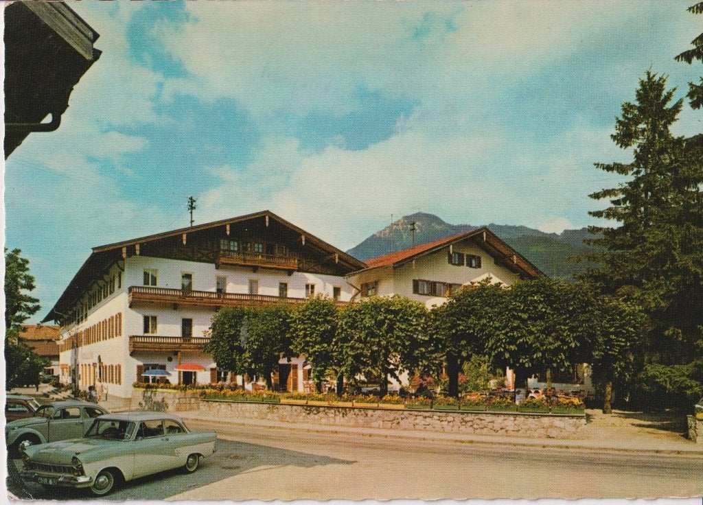 Duitsland, Unterwossen met auto's Ford Taunus P2, Ophalen of Verzenden, 1960 tot 1980, Gelopen, Duitsland